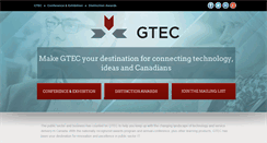 Desktop Screenshot of gtec.ca