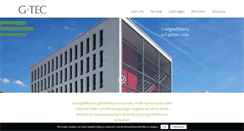 Desktop Screenshot of gtec.de