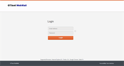 Desktop Screenshot of mail.gtec.com