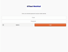 Tablet Screenshot of mail.gtec.com